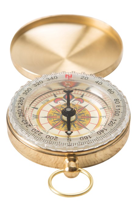 023933 BRASS COMPASS